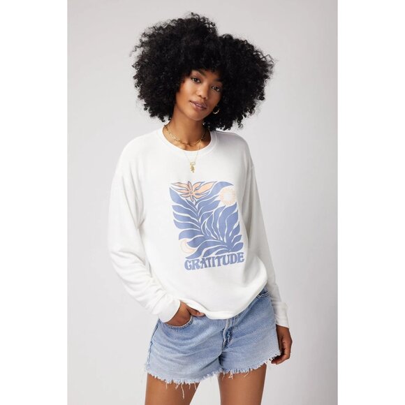 Spiritual Gangster Gratitude Relaxed Savasana Sweatshirt - Picture 1 of 9